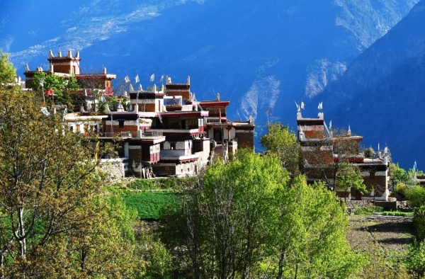 四川丹巴甲居藏寨_x1