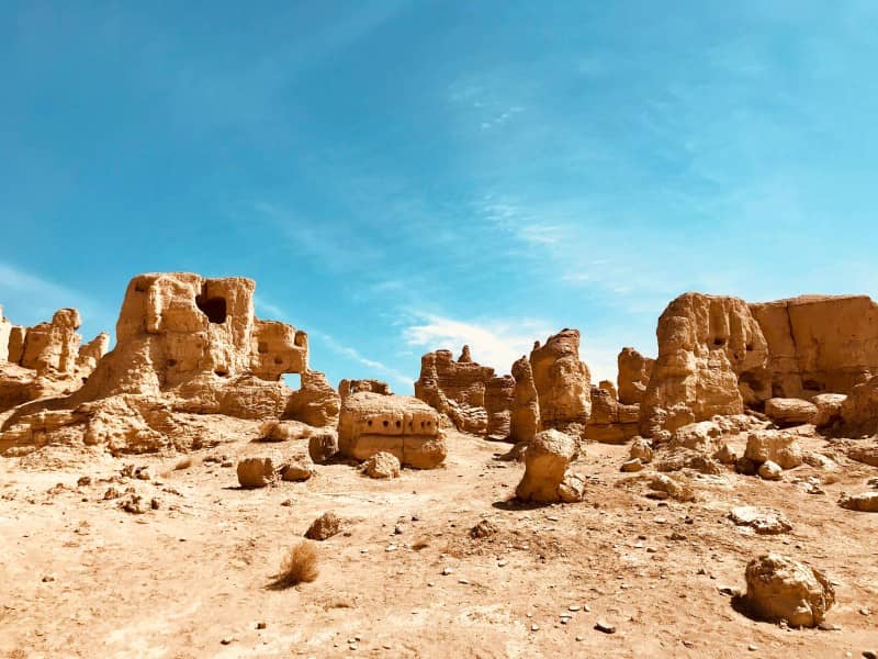 PIC44 Jiaohe Ancient City Ruins