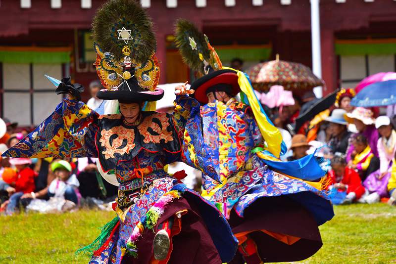 Tibetan Festival Costumes