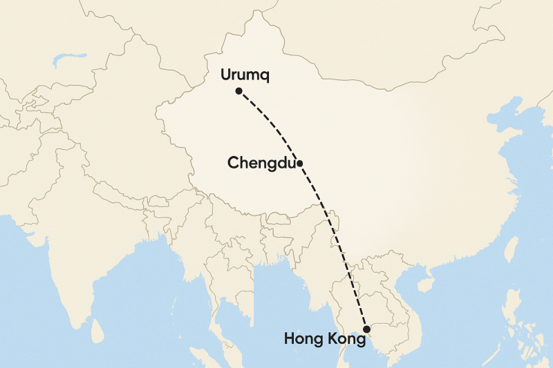 How to Travel from Hong Kong to Xinjiang？