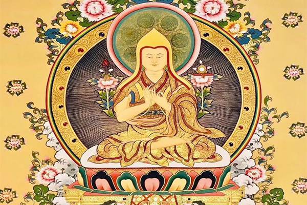 Tsongkhapa, the founder of Gelugpa