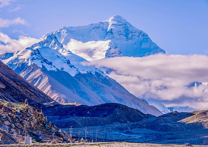Kailash in Winter