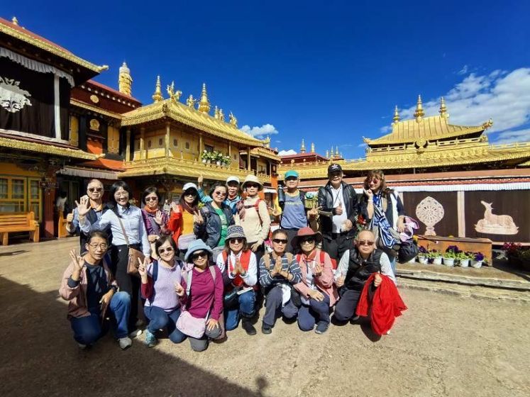 大昭寺 Jokhang Temple tourist游客