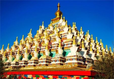 瓦切塔林·红原·川西北最大的白塔群!_4_山_来自小红书网页版