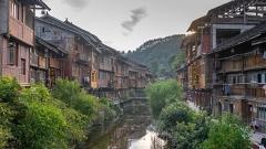 Guizhou Leisurely 5-Day Tour: Huangguoshu Waterfall, Qingyan Ancient Town, Dushan Caves & Xiaoqikong