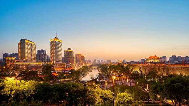 Xi’an city panorama