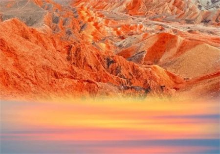 一眼七彩，千年一叹——甘肃张掖七彩丹霞_4_不见虞美人_来自小红书网页版