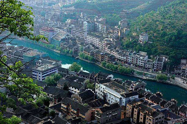 The Zhenyuan ancient town