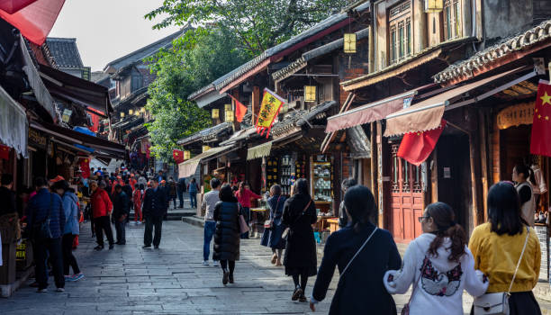 Streets in Qingyan Ancient Town