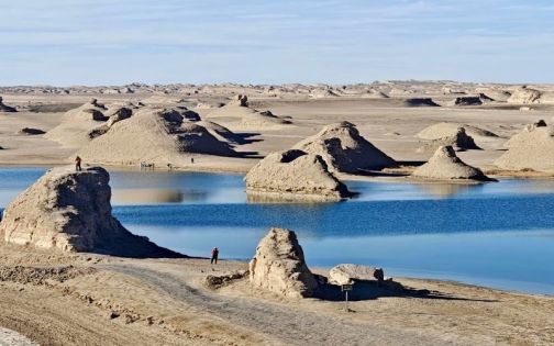 神奇的水上雅丹_1_momo222222_来自小红书网页版