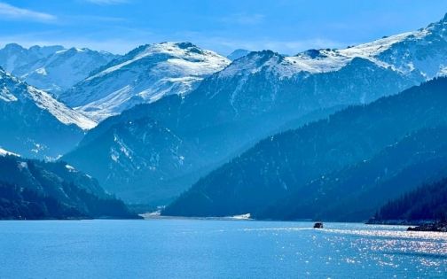 醉美初雪后的天山天池_2_安东尼_来自小红书网页版