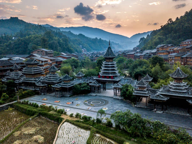 Traditional Dong village of Zhaoxing