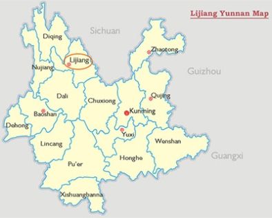 Yunnan Map and Surrounding Cities Travel Guide