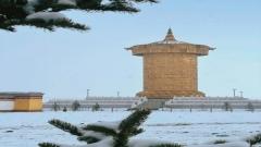 雪中宁玛寺，世界上最大的转经筒_2_小安哥_来自小红书网页版