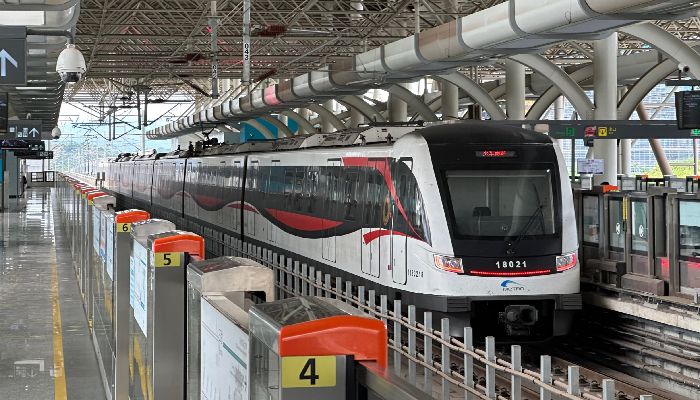Metro Line 18 at Chengdu