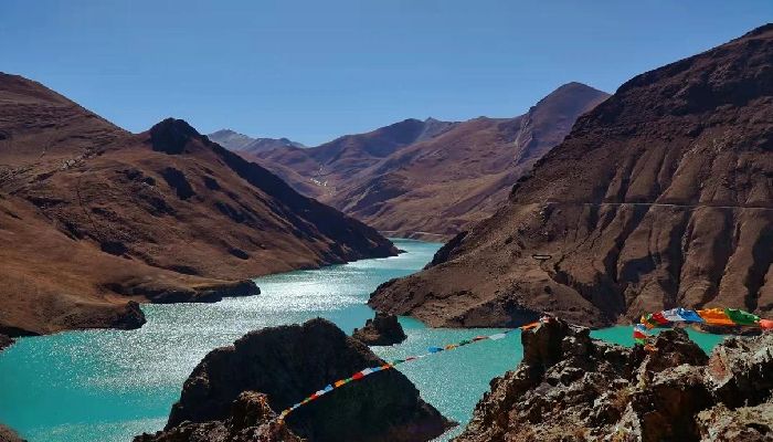 Panoramic View of Manla Reservoir