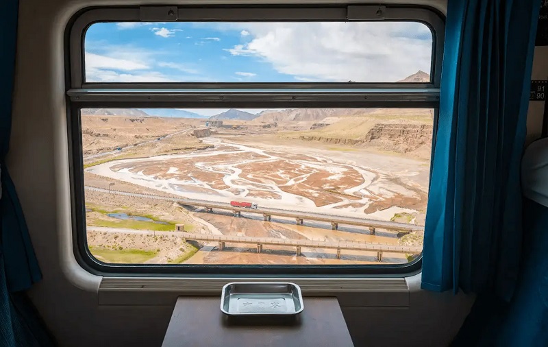 Scenery Along the Train Route