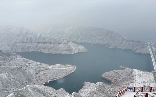 刘家峡水库-又是遇到雪景的一天_2_旅行没有意义_来自小红书网页版