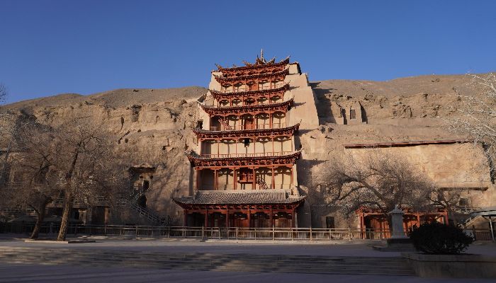 Mogao Caves in Dunhuang