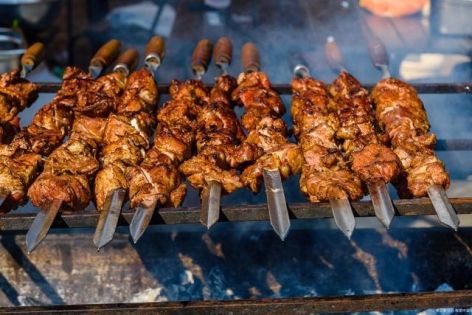 Xinjiang mutton skewers