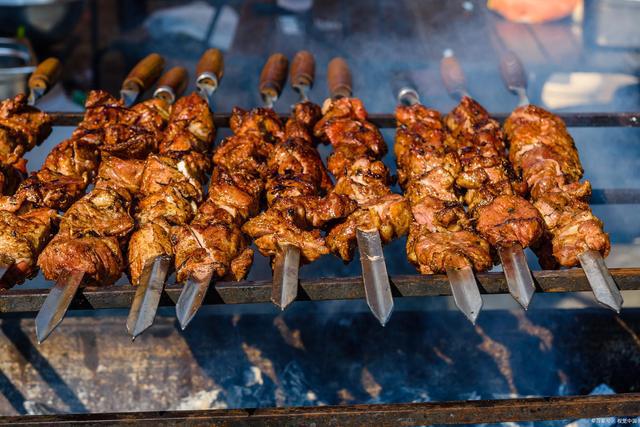 Xinjiang mutton skewers