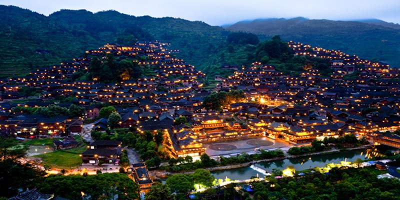 Xijiang Qianhu Miao Village
