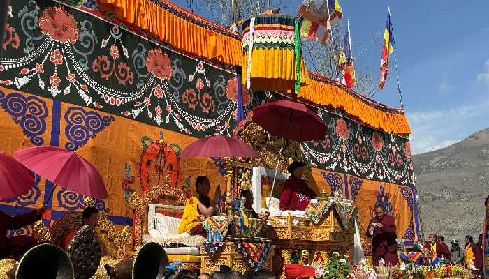 Lhasa Religious Festival Parade
