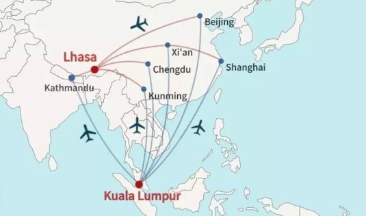 Malaysian Tourist Travel Guide to Tibet: Planes, Trains, and Land Routes from Kuala Lumpur to Lhasa
