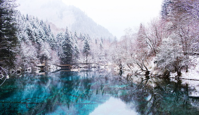 Jiuzhaigou in Winter