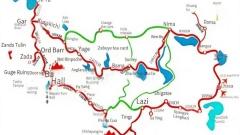 Ngari Tibet Travel Map Guide: Explore the Hidden Secrets of Tibet
