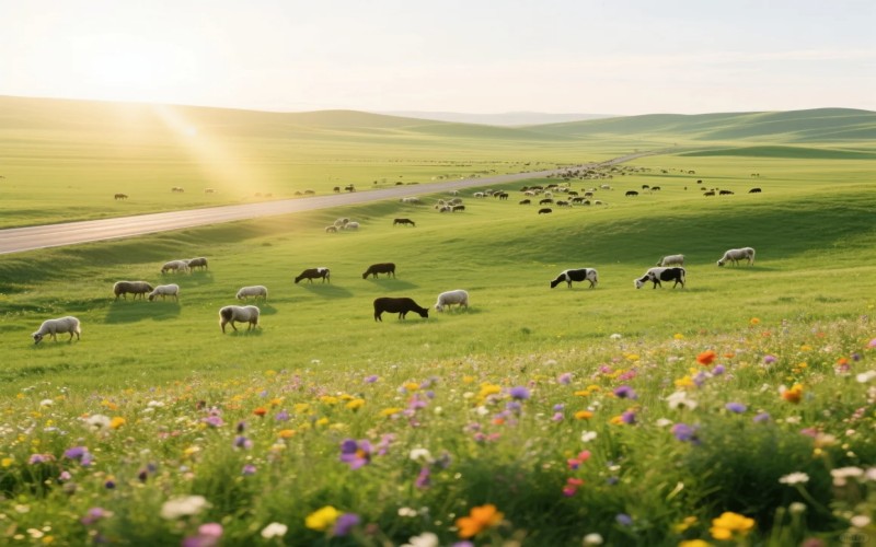 8-Day Northern Xinjiang Tour | Departure from Urumqi to Snowy Mountains & Grasslands