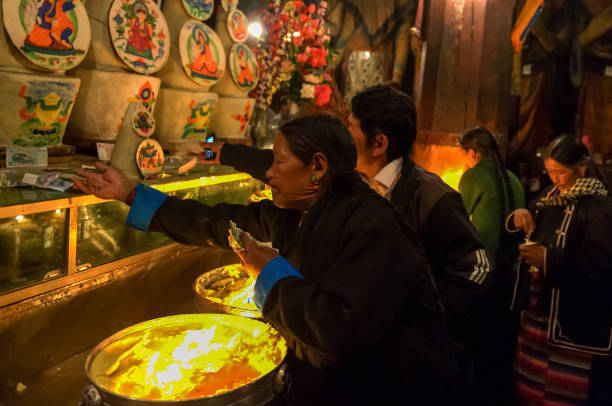 Tibet Butter lamp festival