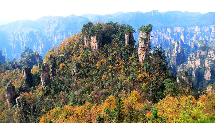 Tianzi Mountain in Zhangjiajie