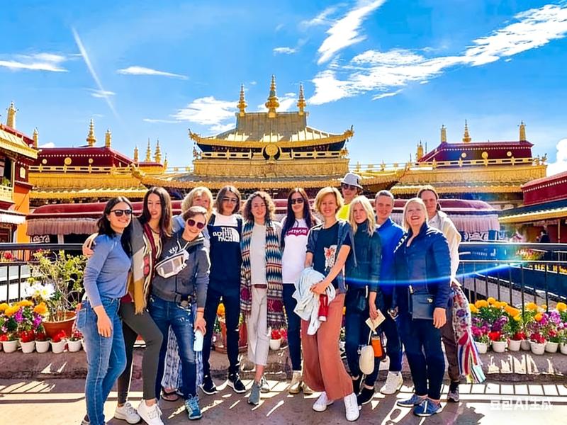 Jokhang Temple in Tibet