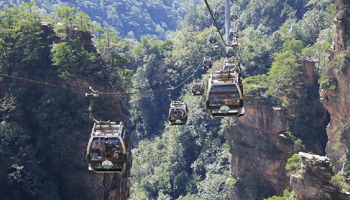 Tianzi Mountain Cableway