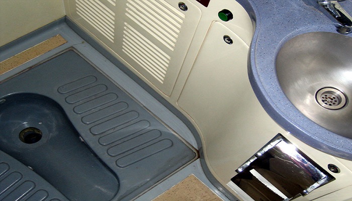Chinese-Style Squat Toilets on Trains to Tibet