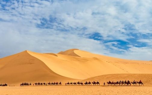 Mingsha Mountain Scenic Area, Dunhuang City