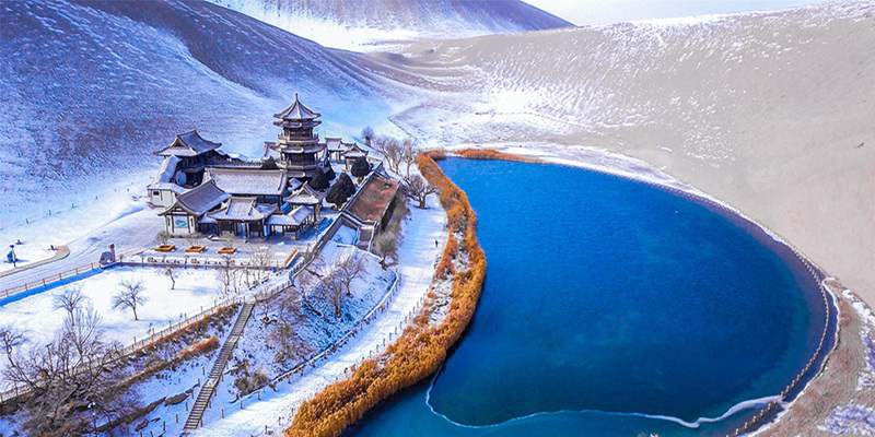 Mingsha Sand Dunes & Crescent Moon Spring