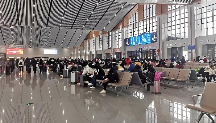 Zhangjiajie West Station Waiting Room
