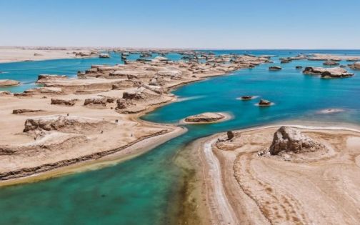 水上雅丹｜脚下是亿万年前的海底_1_Hanky Panky_来自小红书网页版(1)