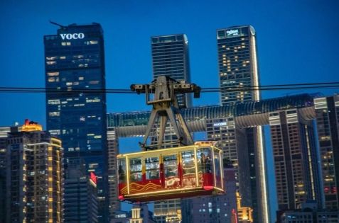 Is the Yangtze River Cableway Public Transport or a Tourist Attraction?