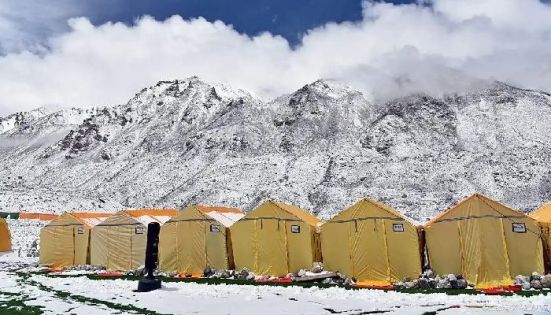 Tents at Mount Everest Base Camp