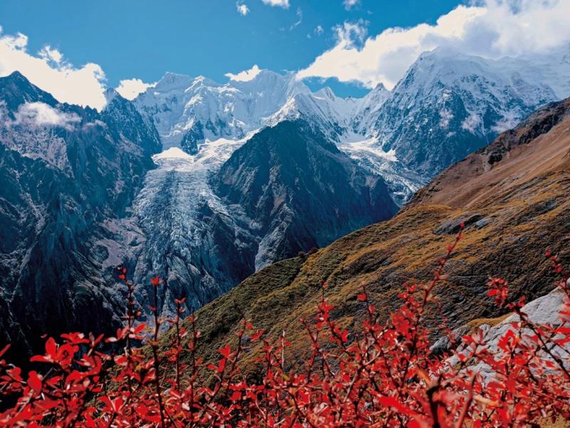 Meili Snow Mountain in Spring