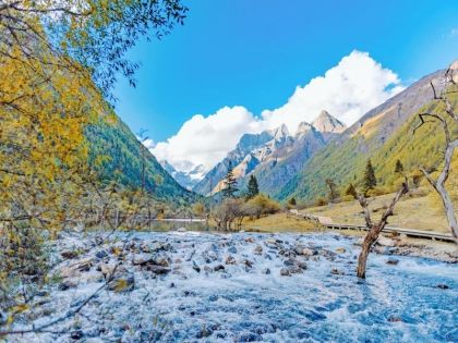 Mount Siguniang in October