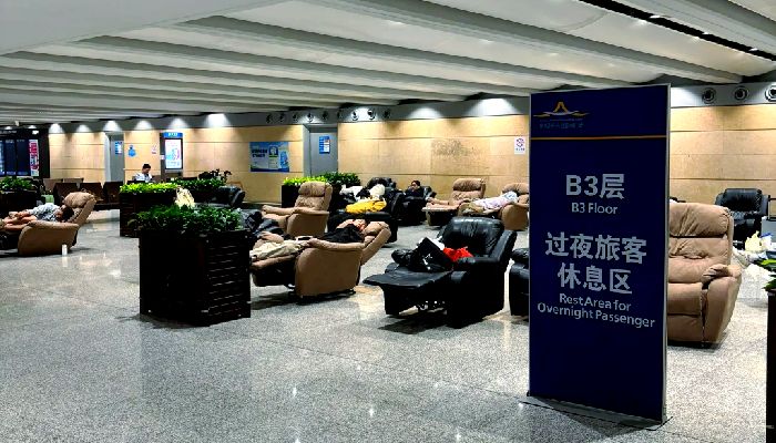Overnight Passenger Rest Area at Kunming Changshui Airport