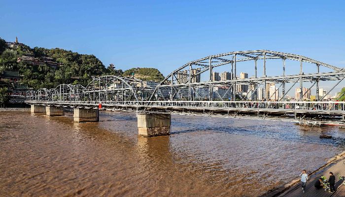Lanzhou Yellow River Zhongshan Bridge