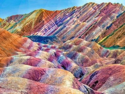 Zhangye Colorful Danxia, the Earth's Palette