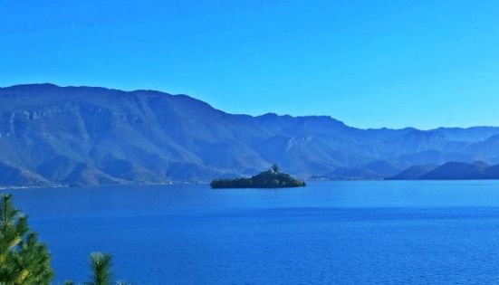 Liwubi Island in Lugu Lake