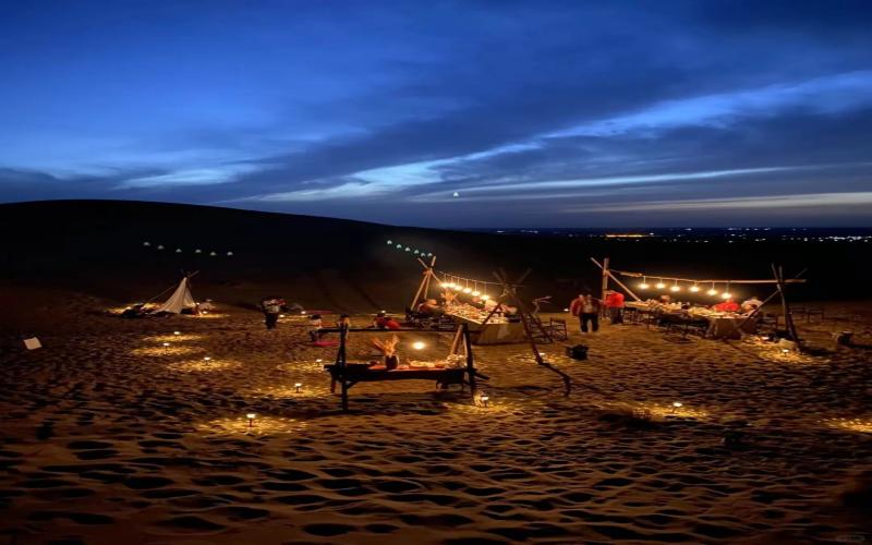 Dunhuang Desert Camping