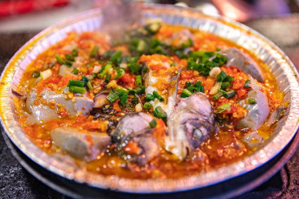 Chinese Guizhou specialties, the practice of fish